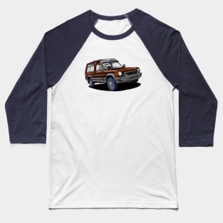 Brown Matra Rancho Car Baseball T-Shirt